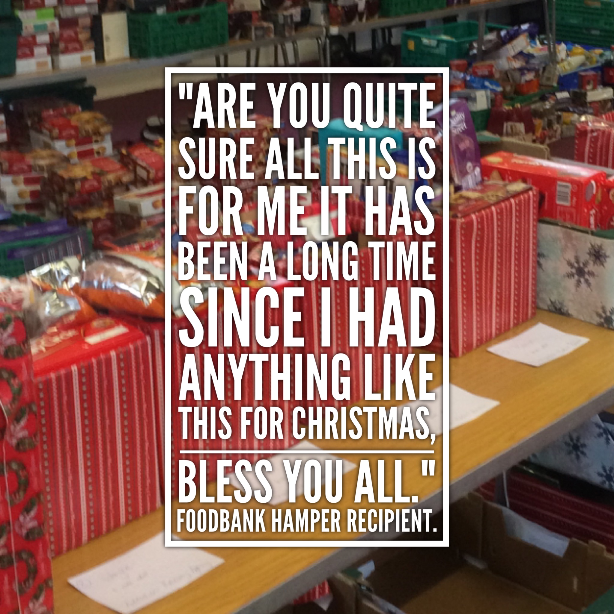 Celebrating the work of our Foodbanks